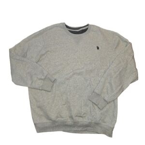 U.S. Polo Assn. Light Gray Crewneck Sweatshirt
